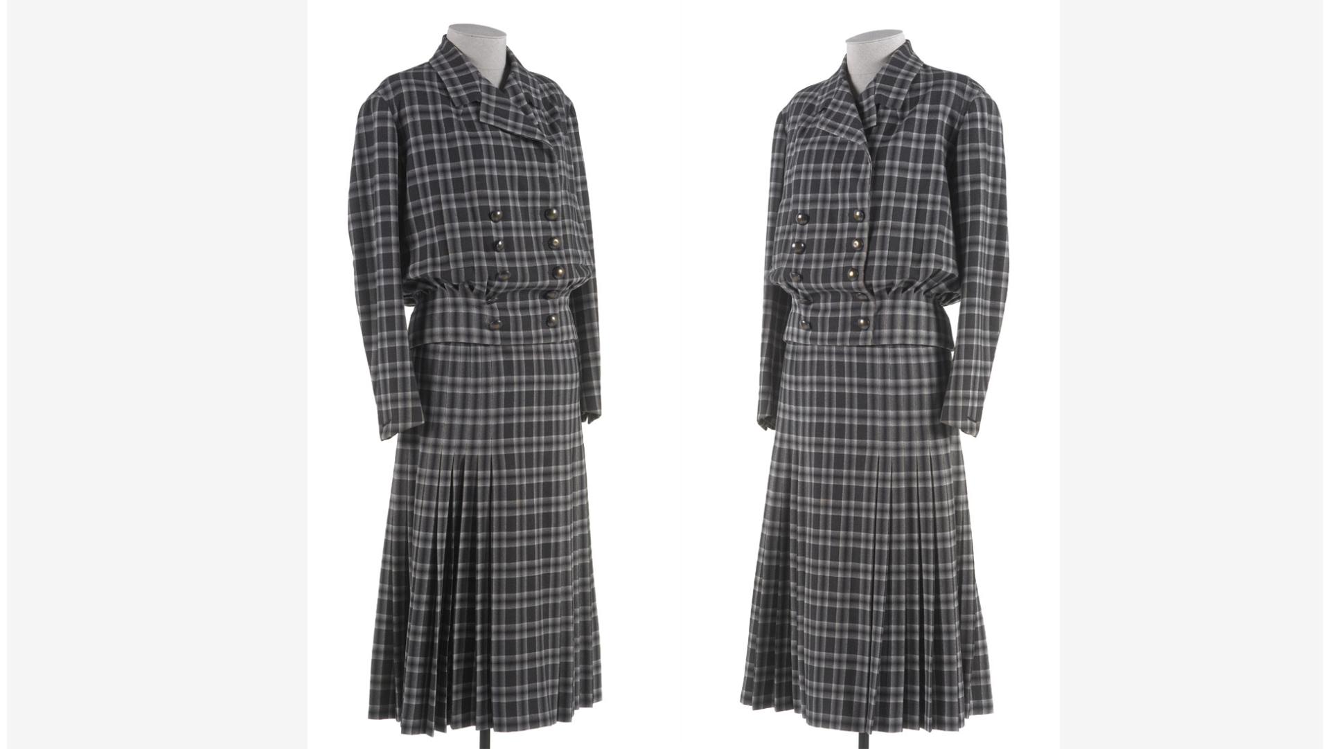 Digby Morton wool suit 1950. Collection of Te Papa.